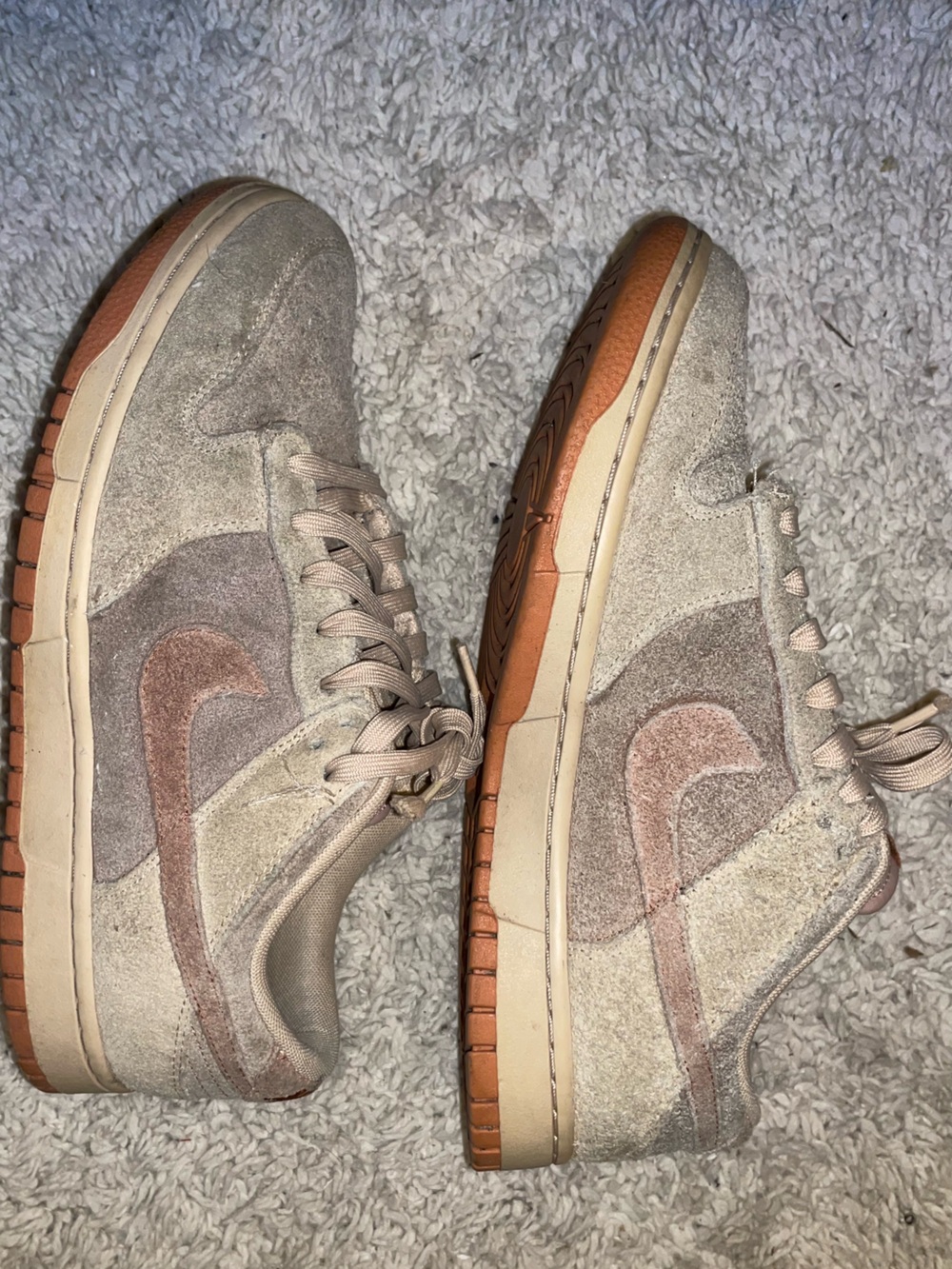 Nike Dunk Low-Top Shimmer/Burnt Sunrise Sneakers